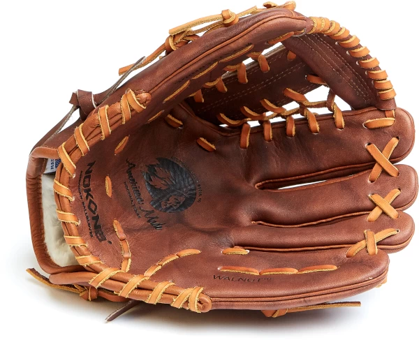 11.25 Inch Nokona Walnut Select W-200 Youth Baseball Infield Glove 4 11.25 Inch Nokona Walnut Select W-200 Youth Baseball Infield Glove - Image 2