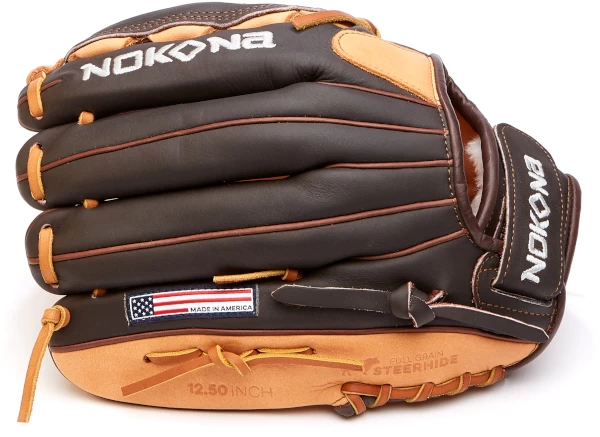 12.5 Inch Nokona Alpha SV1250 Women's Fastpitch Softball Glove 5 12.5 Inch Nokona Alpha SV1250 Women's Fastpitch Softball Glove - Image 3