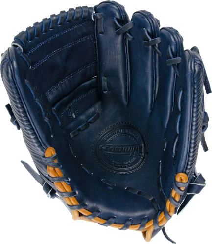 12 Inch Under Armour Genuine Pro 2.0 Navy/Caramel Adult Baseball Glove UAFGGP2-12002P 4 12 Inch Under Armour Genuine Pro 2.0 Navy/Caramel Adult Baseball Glove UAFGGP2-12002P - Image 2