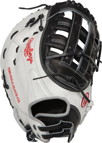 13 Inch Rawlings Heart Of The Hide PROFM19SB-17BW Women's Fastpitch Softball Firstbase Mitt 3 13 Inch Rawlings Heart Of The Hide PROFM19SB-17BW Women's Fastpitch Softball Firstbase Mitt