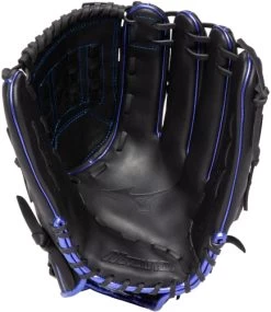 14 Inch Mizuno MVP Prime SE GMVP1400PSES8-Black/Royal Adult Slowpitch Softball Glove -Baseball Equipment Store 14 inch mizuno mvp prime se gmvp1400pses8 black royal adult slowpitch softball glove 13