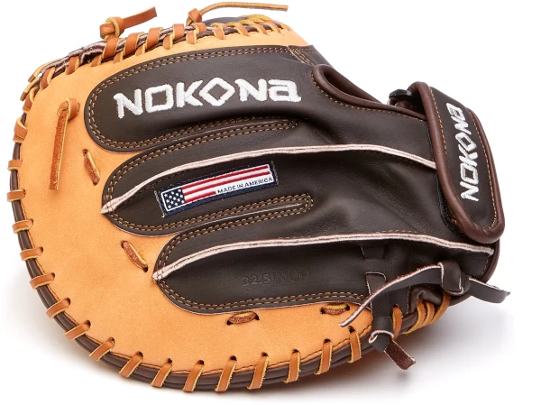 32.5 Inch Nokona Alpha SV2 Adult Baseball/Softball Catcher's Mitt 5 32.5 Inch Nokona Alpha SV2 Adult Baseball/Softball Catcher's Mitt - Image 3