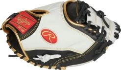 32 Inch Rawlings Encore ECCM32-23BW Adult Baseball Catcher Mitt -Baseball Equipment Store 32 inch rawlings encore eccm32 23bw adult baseball catcher mitt 11