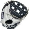 33 Inch Rawlings Liberty Advanced Color Series RLACM33FPN Women's White/Navy Fastpitch Softball Catcher Mitt -Baseball Equipment Store 33 inch rawlings liberty advanced color series rlacm33fpn women s white navy fastpitch softball catcher mitt 10