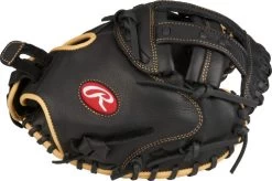33 Inch Rawlings Shut Out RSOCM33BCC Womens Fastpitch Softball Catcher Mitt -Baseball Equipment Store 33 inch rawlings shut out rsocm33bcc womens fastpitch softball catcher mitt 16