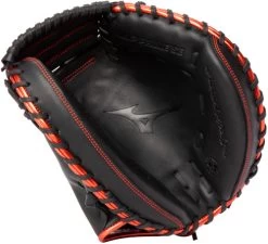 34 Inch Mizuno MVP Prime SE GXC50PSE8-Black/Red Adult Baseball Catcher Mitt -Baseball Equipment Store 34 inch mizuno mvp prime se gxc50pse8 black red adult baseball catcher mitt 9
