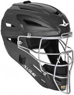 All-Star MVP2500M College Level Solid Matte Finish Catcher's Helmet