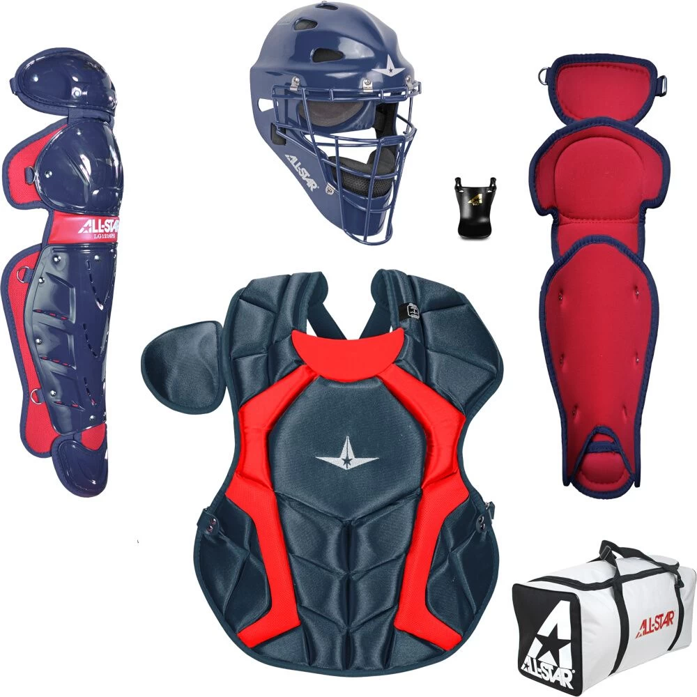 All-Star Player's Series Two Tone Junior Youth Catcher's Gear Set CKCC79PS-TT 4 All-Star Player's Series Two Tone Junior Youth Catcher's Gear Set CKCC79PS-TT - Image 2