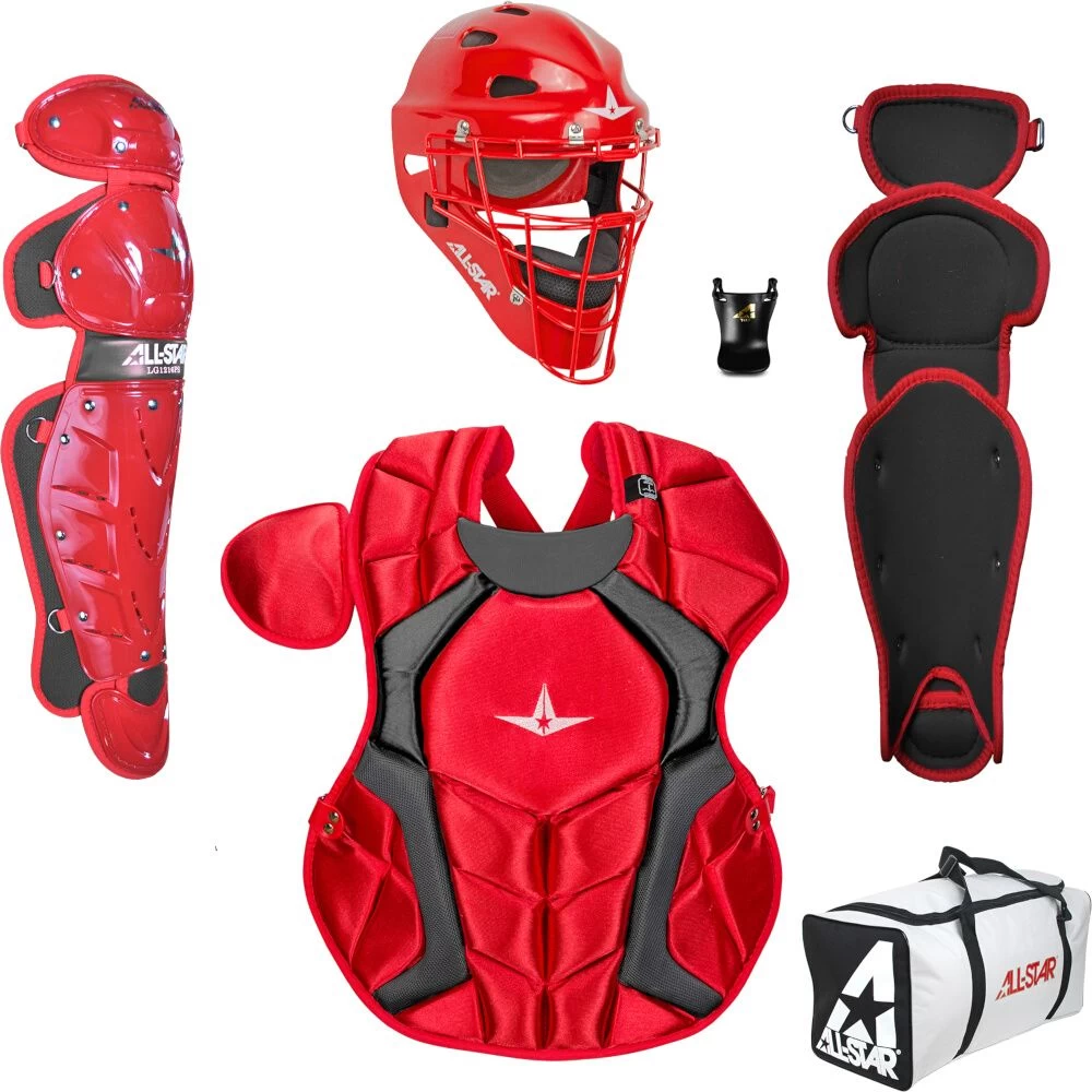 All-Star Player's Series Two Tone Junior Youth Catcher's Gear Set CKCC79PS-TT 6 All-Star Player's Series Two Tone Junior Youth Catcher's Gear Set CKCC79PS-TT - Image 4