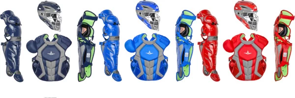 All-Star System 7 Axis CKCCPRO1X Adult Baseball Professional Level Catcher's Gear Set 4 All-Star System 7 Axis CKCCPRO1X Adult Baseball Professional Level Catcher's Gear Set - Image 2