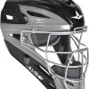 All-Star System 7 MVP2510GTT Youth Graphite Two Tone Catcher's Helmet -Baseball Equipment Store all star system 7 mvp2510gtt youth graphite two tone catcher s helmet 4