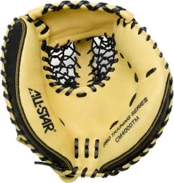 35 Inch All-Star The Keyhole Adult Baseball Training Catcher's Mitt CM4000TM -Baseball Equipment Store all star the keyhole 35 inch adult baseball training catchers mitt cm4000tm 8