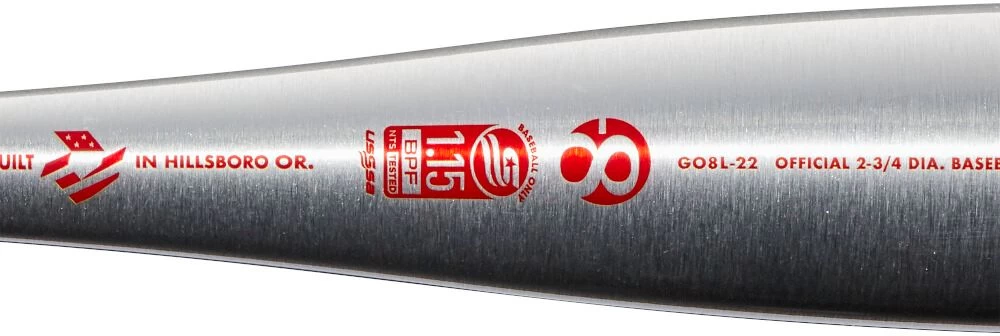 2022 DeMarini The Goods One USSSA Balanced Baseball Bat (-8oz) WTDXGO822 9 2022 DeMarini The Goods One USSSA Balanced Baseball Bat (-8oz) WTDXGO822 - Image 7