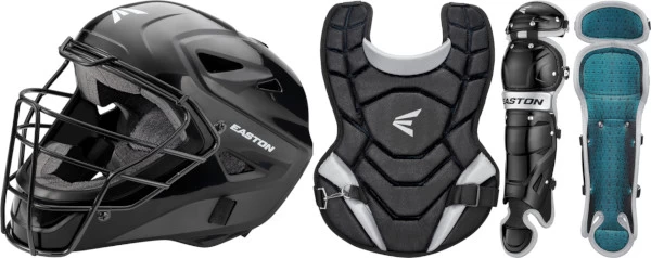 Easton Black Magic 2.0 A165445 Junior Youth Baseball Catchers Gear Set 3 Easton Black Magic 2.0 A165445 Junior Youth Baseball Catchers Gear Set