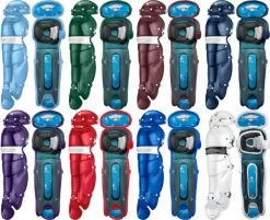 Baseball Equipment Store -Baseball Equipment Store easton jen schro the very best a165437 youth fastpitch softball catchers leg guards 14