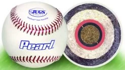 JUGS B5210 Bucket Of Pearl Leather Baseballs -Baseball Equipment Store jugs b5210 bucket of pearl leather baseballs 9
