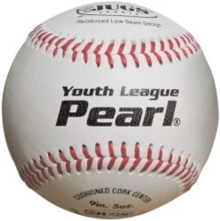 Jugs Pearl Youth League Leather Baseball 4 Dozen Balls W/ Bucket B5215 -Baseball Equipment Store jugs pearl youth league leather baseball 4 dozen balls w bucket b5215 11
