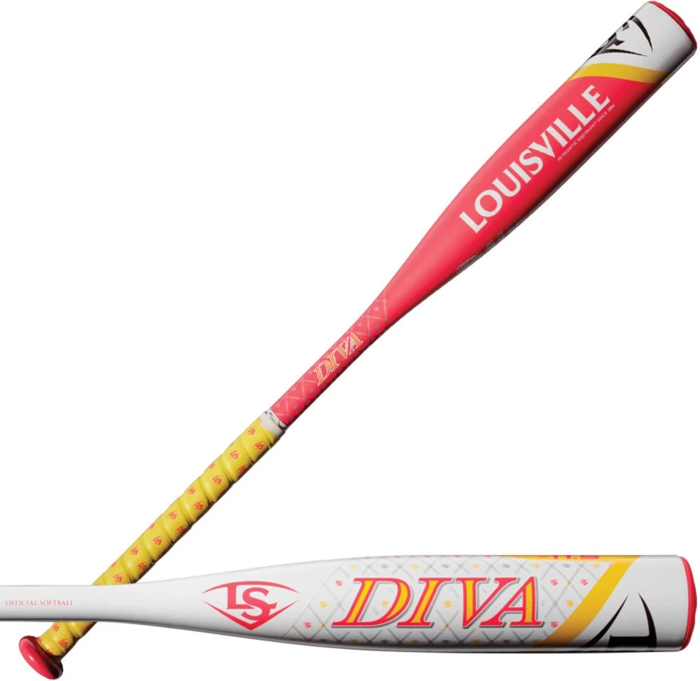 Louisville Slugger Diva Girl's Balanced Fastpitch Softball Bat WTLFPDV18A115 (-11.5oz) 3 Louisville Slugger Diva Girl's Balanced Fastpitch Softball Bat WTLFPDV18A115 (-11.5oz)