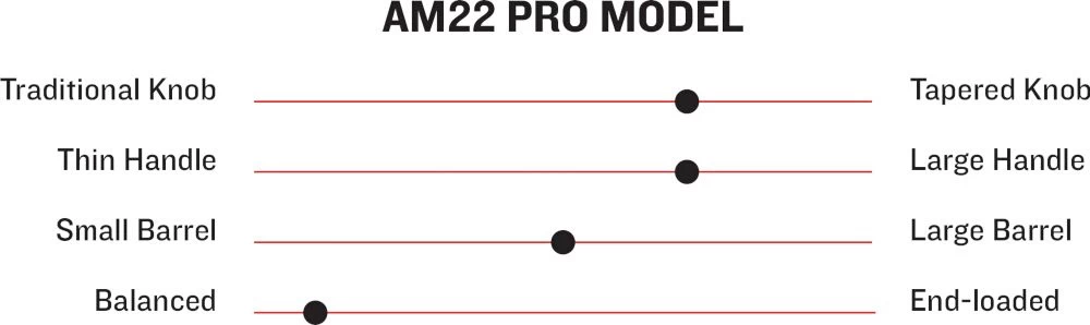 Marucci AM22 Pro Model Youth Maple Wood Baseball Bat MYVE3AM22CH 4 Marucci AM22 Pro Model Youth Maple Wood Baseball Bat MYVE3AM22CH - Image 2