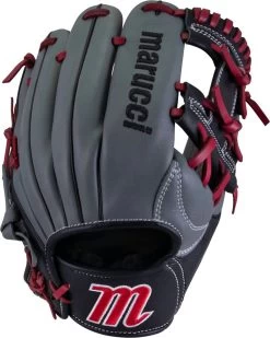 11.5 Inch Marucci Caddo Youth Infield Baseball Glove MFGCADD1150GYR