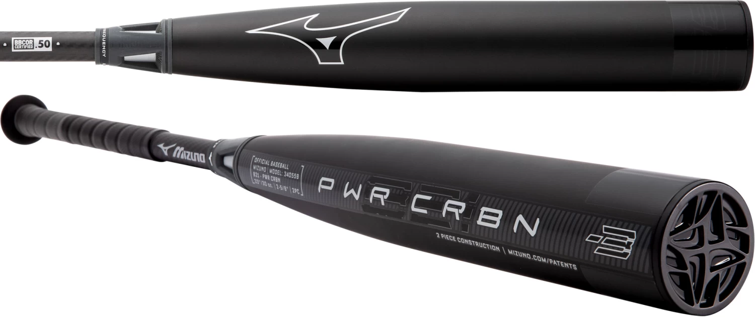 Mizuno B21 PWR CRBN Adult Balanced BBCOR Baseball Bat (-3oz) 340559 3 Mizuno B21 PWR CRBN Adult Balanced BBCOR Baseball Bat (-3oz) 340559