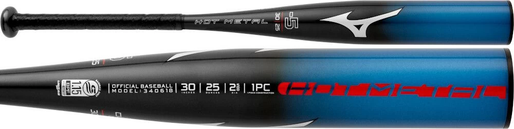 2022 Mizuno B22-Hot Metal USSSA Baseball Bat (-5oz) 340618 3 2022 Mizuno B22-Hot Metal USSSA Baseball Bat (-5oz) 340618
