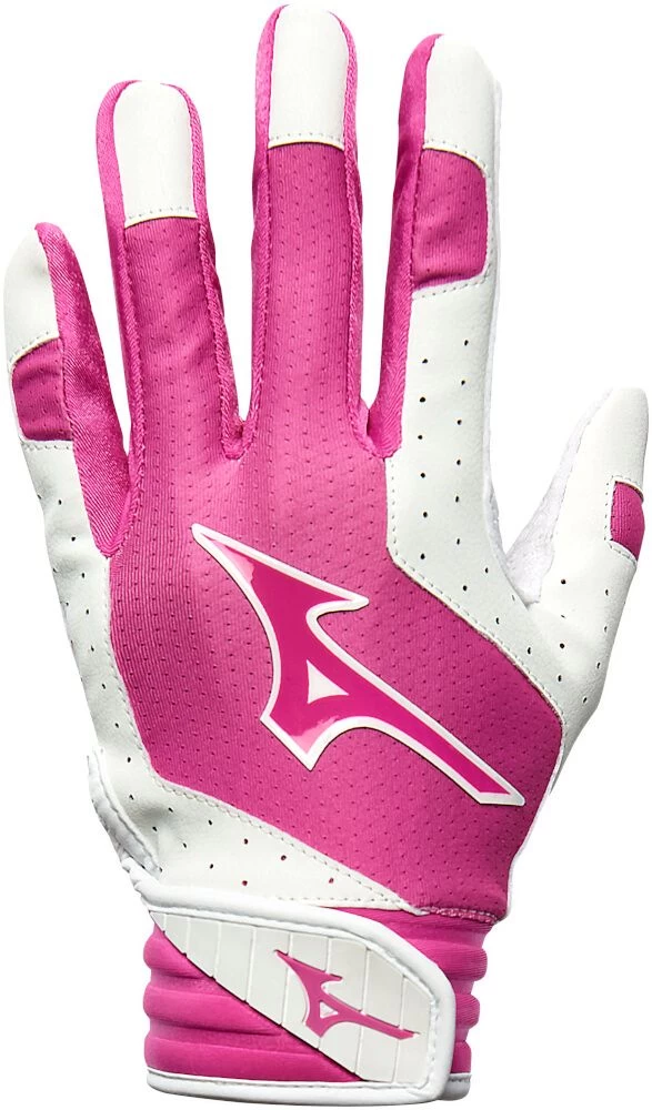 Mizuno Finch Girl's Fastpitch Softball Batting Gloves 330428 3 Mizuno Finch Girl's Fastpitch Softball Batting Gloves 330428