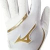 Mizuno MVP Adult Baseball Batting Gloves 330424 -Baseball Equipment Store mizuno mvp adult baseball batting gloves 330424 13