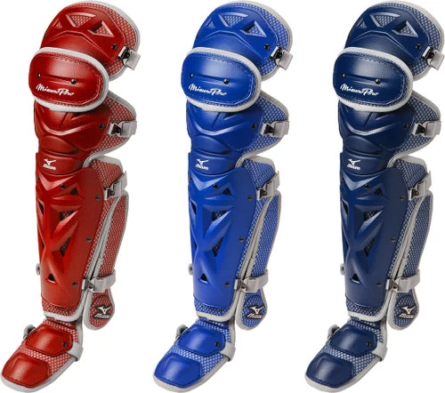 Mizuno Pro 380376 Adult 17.5 Inch Baseball Leg Guards 5 Mizuno Pro 380376 Adult 17.5 Inch Baseball Leg Guards - Image 3
