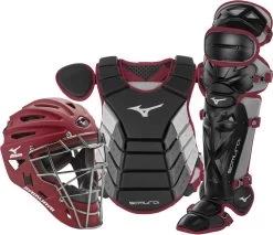 Mizuno Samurai 380420 Youth Baseball Catcher's Gear Set -Baseball Equipment Store mizuno samurai 380420 youth baseball catcher s gear set 56