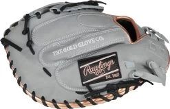 33 Inch Rawlings Heart Of The Hide Women's Fastpitch Softball Catcher's Mitt PROCM33FP-24G -Baseball Equipment Store rawlings heart of the hide 33 inch womens fastpitch softball catchers mitt procm33fp24g 13
