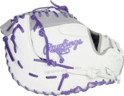 13 Inch Rawlings Liberty Advanced Color Series 4.0 Women's Fastpitch Softball Firstbase Mitt RLADCTSBWPG -Baseball Equipment Store rawlings liberty advanced color series 4 13 inch womens softball firstbase mitt rladctsbwpg 13