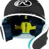 Rawlings MACH Adjust Senior Two-Tone Matte Baseball Batting Helmet W/ Adjustable Face Guard MA14S -Baseball Equipment Store rawlings mach adjust senior two tone matte baseball batting helmet w adjustable face guard ma14s 19
