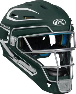 Rawlings Mach CHMCHJ Youth Two Tone Matte Style Catchers Helmet -Baseball Equipment Store rawlings mach chmchj youth two tone matte style catchers helmet 53