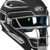 Rawlings Mach CHMCHS Adult Two Tone Matte Style Catchers Helmet 2 Rawlings Mach CHMCHS Adult Two Tone Matte Style Catchers Helmet -Baseball Equipment Store rawlings mach chmchs adult two tone matte style catchers helmet 5