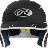 Rawlings Mach MACHTT-JR Junior Two Tone Matte Batting Helmet -Baseball Equipment Store rawlings mach machtt jr junior two tone matte batting helmet 5