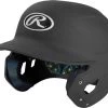 Rawlings Mach MCH07A Solid Matte Baseball Batting Helmet