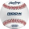 Rawlings R100-H1 NFHS Approved High School Baseball -Baseball Equipment Store rawlings r100 h1 nfhs approved high school baseball 5
