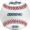 Rawlings R100-H2 NFHS Approved High School Baseball -Baseball Equipment Store rawlings r100 h2 nfhs approved high school baseball 5