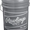 Rawlings R100-UP Ultimate Practice Combo R100-UP1BUCK24 Raised Seam High School Practice Baseball W/ Bucket -Baseball Equipment Store rawlings r100 up ultimate practice combo r100 up1buck24 raised seam high school practice baseball w bucket 5