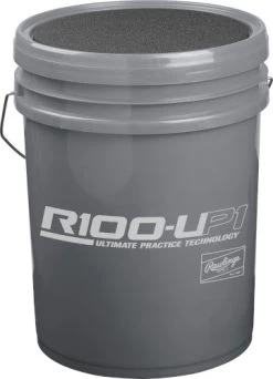 Rawlings R100-UP Ultimate Practice Combo R100-UP1BUCK24 Raised Seam High School Practice Baseball W/ Bucket -Baseball Equipment Store rawlings r100 up ultimate practice combo r100 up1buck24 raised seam high school practice baseball w bucket 9
