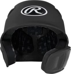 Rawlings R16 Reversible EXT Junior Matte Baseball Batting Helmet W/ Reversible Face Guard R6R07J