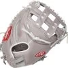 33 Inch Rawlings R9 Women's Fastpitch Softball Catcher's Mitt R9SBCM33-24G -Baseball Equipment Store rawlings r9 33 inch womens fastpitch softball catchers mitt r9sbcm3324g 9