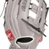 12 Inch Rawlings R9 Contour Fit Girl's Fastpitch Softball Glove R9SB120U-6GW -Baseball Equipment Store rawlings r9 contour fit 12 inch girls fastpitch softball glove r9sb120u6gw 11