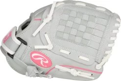 10 Inch Rawlings Sure Catch Girl's Fastpitch Softball Glove SCSB100P -Baseball Equipment Store rawlings sure catch 10 inch girls fastpitch softball glove scsb100p 11