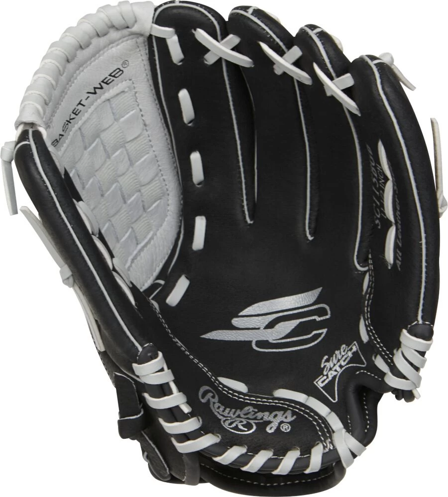 11.5 Inch Rawlings Sure Catch Youth Pro Taper Baseball Glove SC115BGB 4 11.5 Inch Rawlings Sure Catch Youth Pro Taper Baseball Glove SC115BGB - Image 2