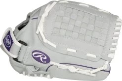 12.5 Inch Rawlings Sure Catch Girl's Fastpitch Softball Glove SCSB125PU -Baseball Equipment Store rawlings sure catch 125 inch girls fastpitch softball glove scsb125pu 11