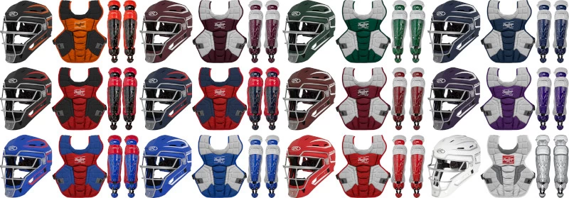 Rawlings Velo 2.0 RAWVELO2I Intermediate Baseball Catchers Gear Set 4 Rawlings Velo 2.0 RAWVELO2I Intermediate Baseball Catchers Gear Set - Image 2