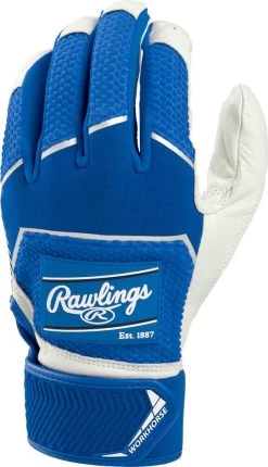 Rawlings Workhorse Adult Baseball Batting Gloves WH22BG -Baseball Equipment Store rawlings workhorse adult baseball batting gloves wh22bg 27