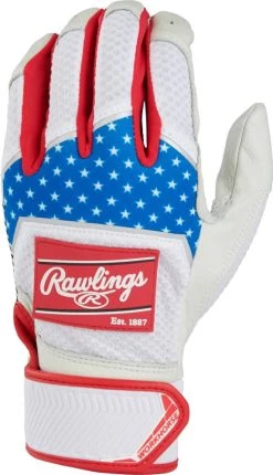 Rawlings Workhorse Adult Baseball Batting Gloves WH22BG -Baseball Equipment Store rawlings workhorse adult baseball batting gloves wh22bg 33